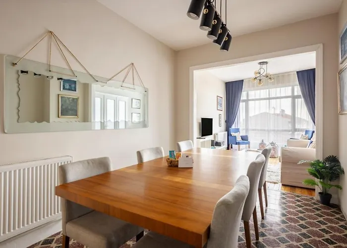 Elegant 3bd Bosphorus Views Chic Kadikoy #384 Lägenhet *